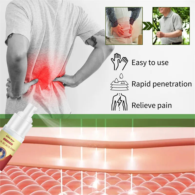 Back and Joints Pain Relieving Spray