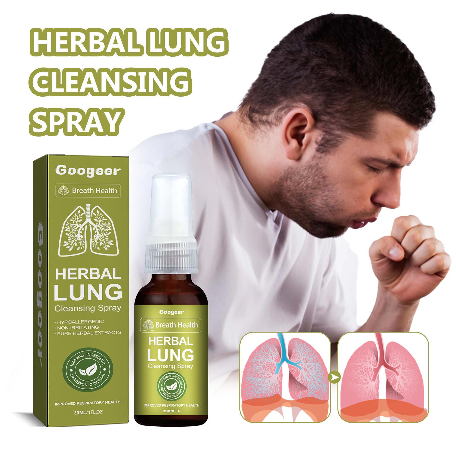 herbal spry cleansing lung