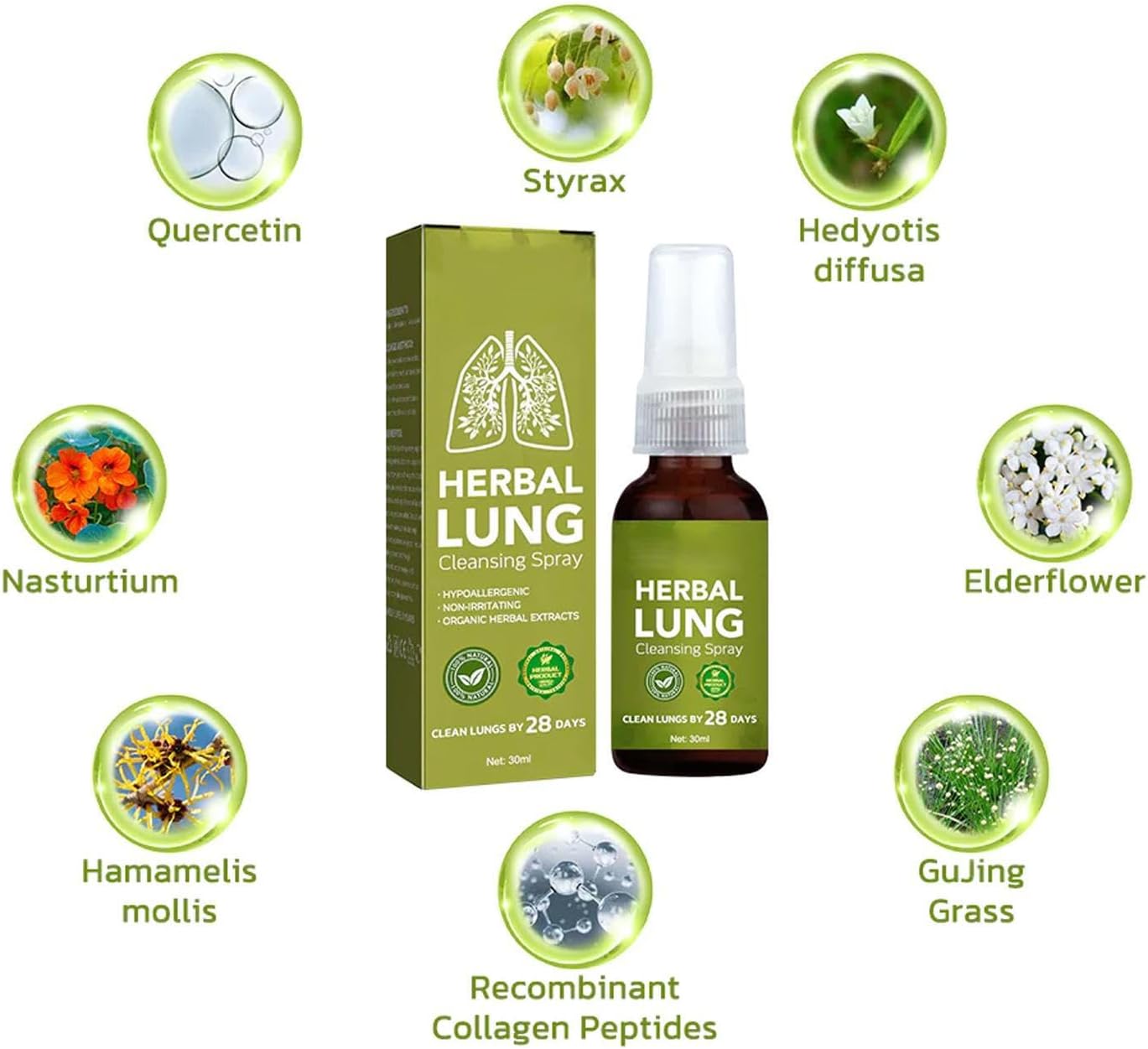 herbal spry cleansing lung