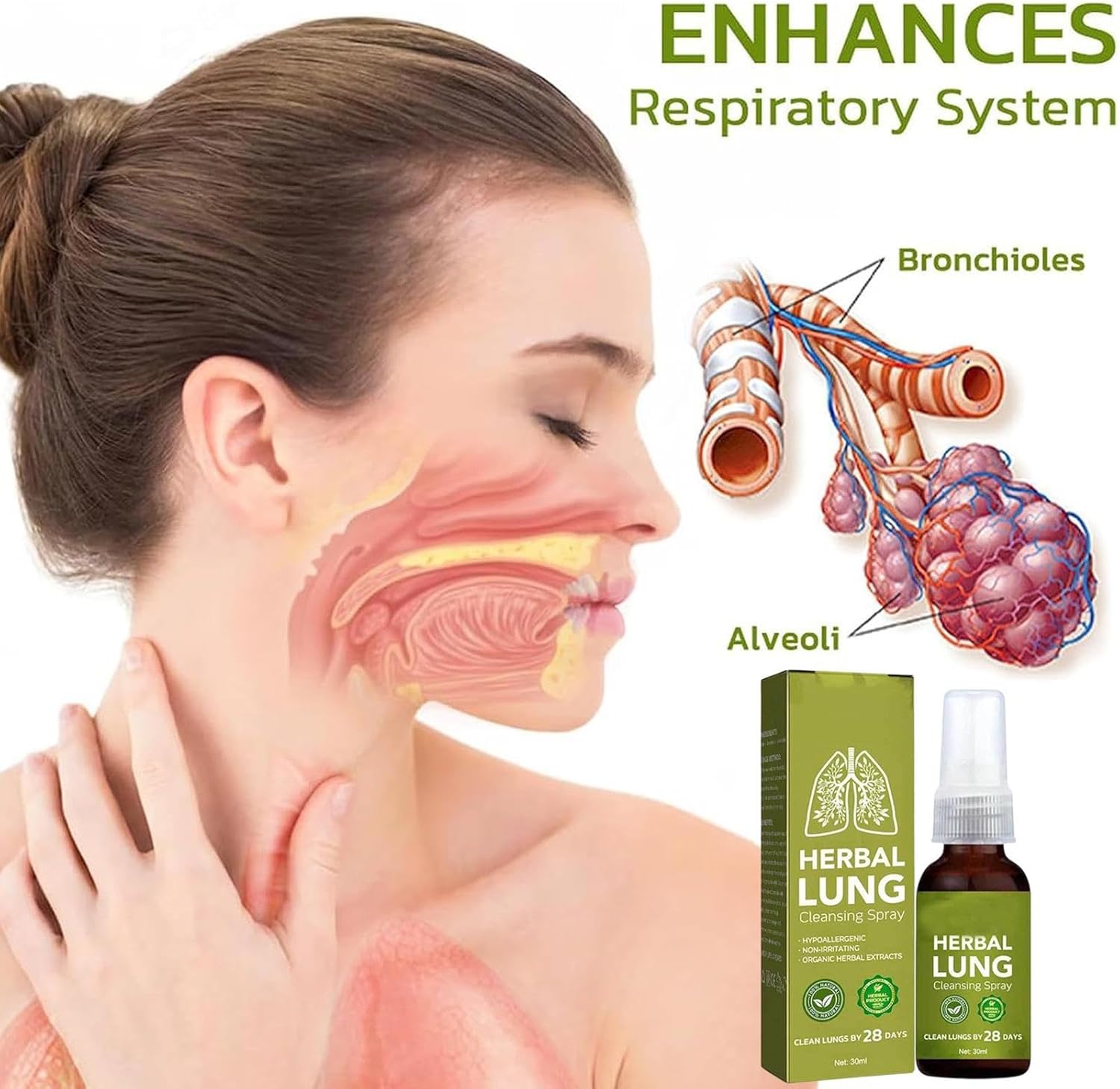 herbal spry cleansing lung